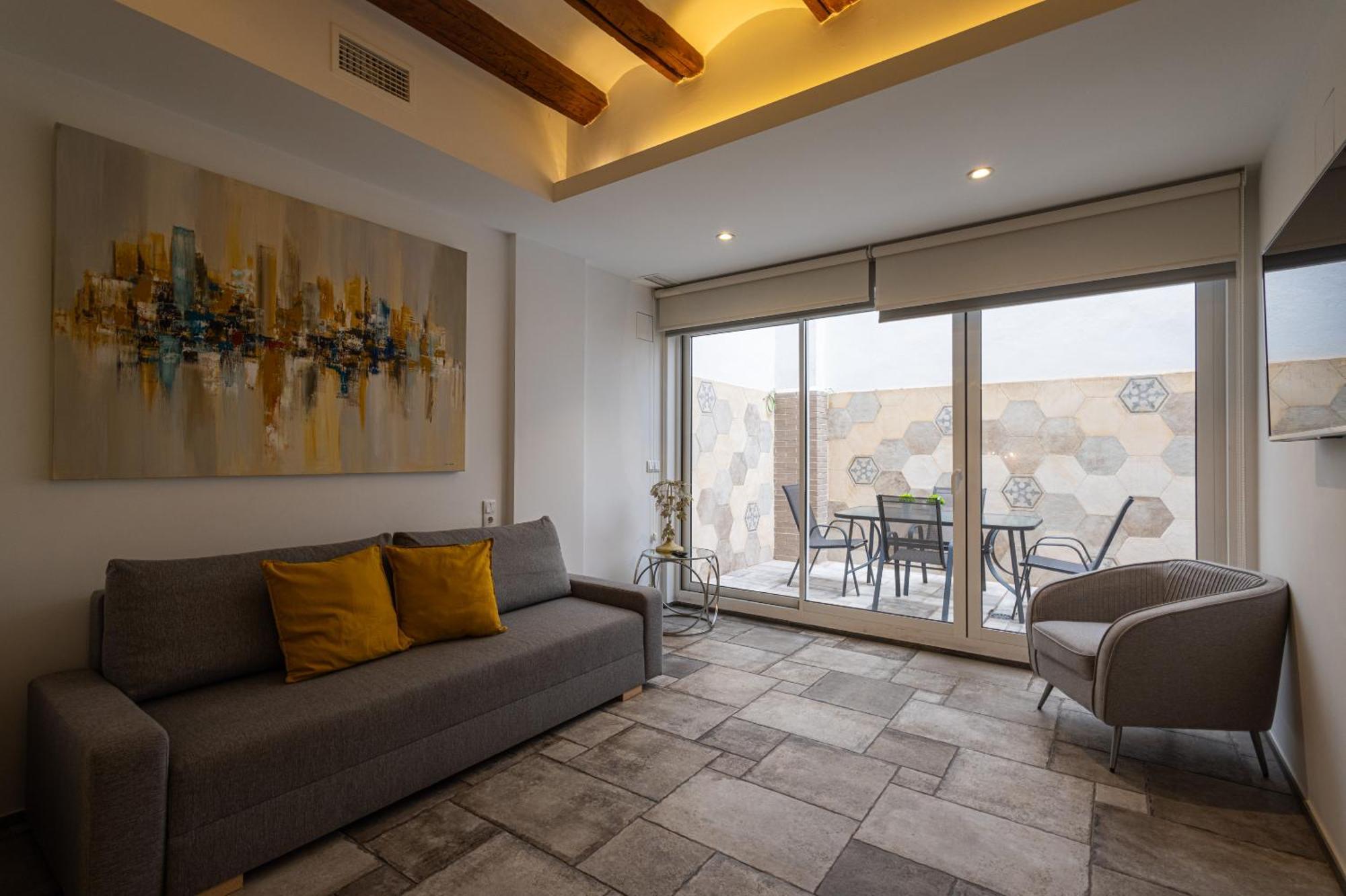 Florit Flats - Center Modern 1Br 2Bth Terrace Wi-Fi Ac Apartman Valencia Kültér fotó